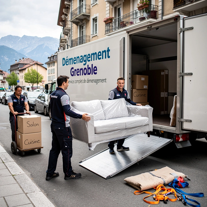 Déménagement Grenoble Madrid
